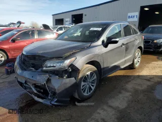 2016 Acura RDX Advance Pkg with VIN 5J8TB4H77GL022331, listed as a Copart auction lot 48377425 with 107,367 mi miles and Salvage Title. Bid and sale history available at carsss.com. Image 1.