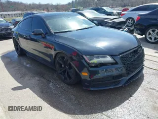 2012 Audi A7 3.0 Premium Plus with VIN WAUYGAFC4CN086794, listed as a IAAI auction lot 41829139 with 100,773 mi miles. Bid and sale history available at carsss.com. Image 1.