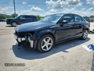 2016 Audi A3 with VIN WAUA7HFF4G1050833, listed as a Copart auction lot 62066945 with 162,041 mi miles and Salvage title. Bid and sale history available at DreamBid. Image 1.
