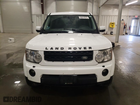 2011 Land Rover LR4 Lux with VIN SALAK2D44BA591995, listed as a Copart auction lot 52874575 with 159,889 mi miles and Clean Title. Bid and sale history available at DreamBid. Image 5.