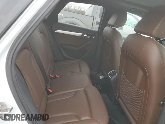 2017 Audi Q3 Premium Plus with VIN WA1JCCFSXHR008243, listed as a Copart auction lot 50393045 with 52,406 mi miles and Salvage title. Bid and sale history available at DreamBid. Image 11.