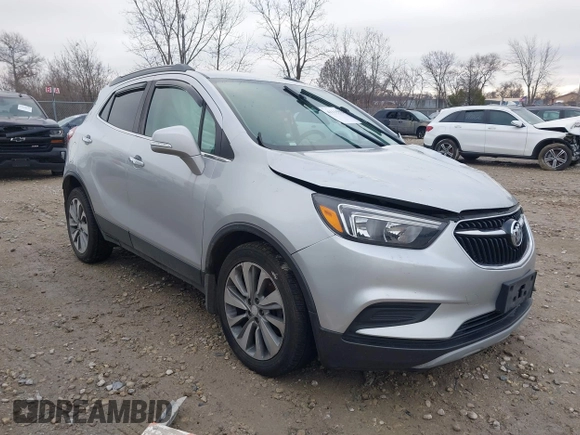 2018 Buick Encore Preferred with VIN KL4CJESB0JB672209, listed as a IAAI auction lot 41115524 with 98,869 mi miles and . Bid and sale history available at carsss.com. Image 1.