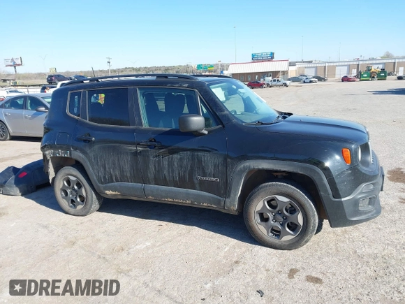 2017 Jeep Renegade Sport z VIN ZACCJBAB9HPG55849, wystawiony jako IAAI lot #41812704 z przebiegiem 132 597 mil mil oraz . Historia ofert i sprzedaży dostępna na DreamBid. Obrazek 14.