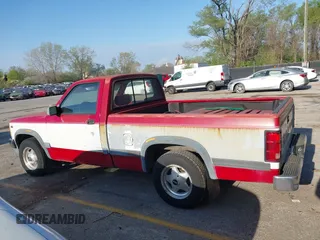 1991 Dodge Dakota "S" with VIN 1B7FL26X4MS257044, listed as a IAAI auction lot 42038980 with 120,127 mi miles. Bid and sale history available at carsss.com. Image 14.