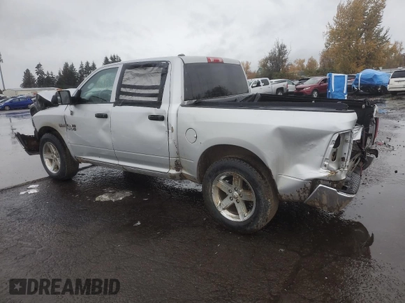 2015 Ram 1500 Tradesman with VIN 1C6RR7KT8FS503034, listed as a Copart auction lot 80036014 with Not provided miles and Salvage title. Bid and sale history available at DreamBid. Image 2.