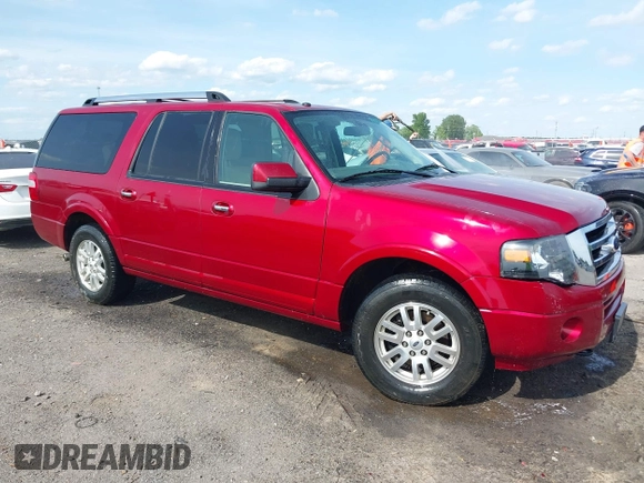 2014 Ford Expedition Max Limited с VIN 1FMJK2A51EEF35932, выставлен на аукционе IAAI как лот 42170980 с пробегом 179 843 миль миль и . История ставок и продаж доступна на DreamBid. Изображение 1.