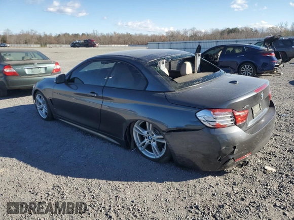 2017 BMW 4 Series 430i xDrive z VIN WBA4U9C35H5H64585, wystawiony jako Copart lot #83144214 z przebiegiem 103 409 mil mil oraz Szkoda całkowita • Salvage title. Historia ofert i sprzedaży dostępna na DreamBid. Obrazek 2.