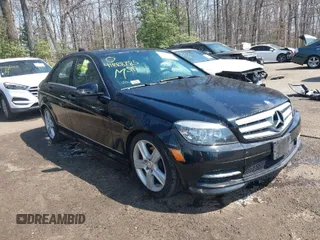 2011 Mercedes-Benz C-Class C 300 Sport with VIN WDDGF8BB3BR180976, listed as a IAAI auction lot 41888785 with 47,532 mi miles. Bid and sale history available at carsss.com. Image 1.