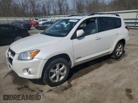2012 Toyota RAV4 Limited with VIN 2T3DF4DV8CW207376, listed as a Copart auction lot 52710745 with 131,111 mi miles and Salvage Title. Bid and sale history available at carsss.com. Image 1.