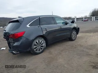 2015 Acura MDX Technology with VIN 5FRYD4H46FB005525, listed as a IAAI auction lot 42077017 with 123,077 mi miles and . Bid and sale history available at DreamBid. Image 4.