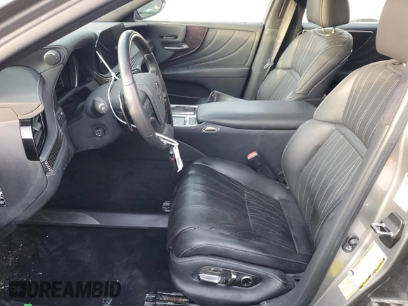 2021 Lexus LS 500 with VIN JTHD51FF7M5014893, listed as a Copart auction lot 86109654 with Not provided miles and Non repairable. Bid and sale history available at DreamBid. Image 7.