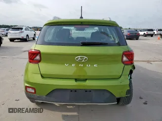 2024 Hyundai Venue Limited with VIN KMHRC8A36RU309592, listed as a Copart auction lot 54062365 with 10,114 mi miles and Salvage Title. Bid and sale history available at DreamBid. Image 6.