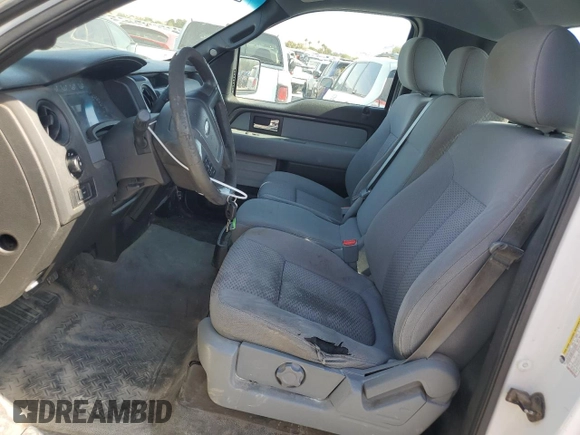 2014 Ford F-150 XL with VIN 1FTNF1ET7EKD39895, listed as a Copart auction lot 73953064 with 271,226 mi miles and Salvage title. Bid and sale history available at DreamBid. Image 7.