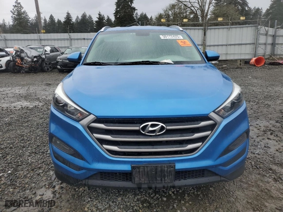 2018 Hyundai Tucson SEL with VIN KM8J3CA46JU640122, listed as a Copart auction lot 50172425 with 0 mi miles and Salvage Title. Bid and sale history available at carsss.com. Image 5.