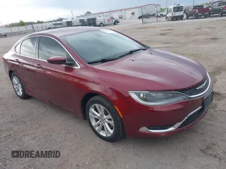 2015 Chrysler 200 Limited with VIN 1C3CCCAB8FN575131, listed as a IAAI auction lot 42109879 with 104,384 mi miles and . Bid and sale history available at DreamBid. Image 1.