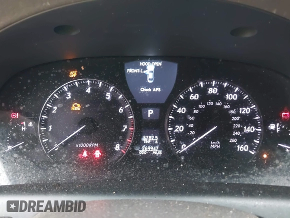 2012 Lexus LS 460 с VIN JTHBL5EFXC5113504, выставлен на аукционе IAAI как лот 42558663 с пробегом 269 947 миль миль и . История ставок и продаж доступна на DreamBid. Изображение 7.