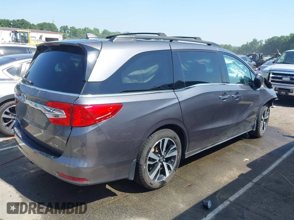 2019 Honda Odyssey Elite с VIN 5FNRL6H94KB093145, выставлен на аукционе IAAI как лот 42565346 с пробегом 72 288 миль миль и . История ставок и продаж доступна на DreamBid. Изображение 4.
