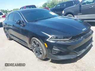 2022 Kia K5 GT-Line z VIN 5XXG64J26NG088384, wystawiony jako IAAI lot #42208501 z przebiegiem 73 670 mil mil oraz . Historia ofert i sprzedaży dostępna na DreamBid. Obrazek 1.