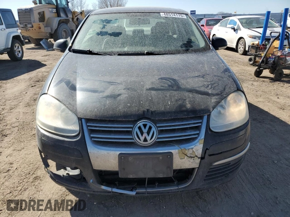 2008 Volkswagen Jetta Sedan SE with VIN 3VWRM71K98M155172, listed as a Copart auction lot 48514175 with 251,611 mi miles and Salvage Title. Bid and sale history available at carsss.com. Image 5.