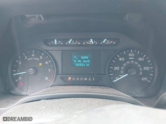 2019 Ford F-150 XL with VIN 1FTMF1CB8KKC91003, listed as a IAAI auction lot 41333214 with 50,160 mi miles. Bid and sale history available at carsss.com. Image 7.