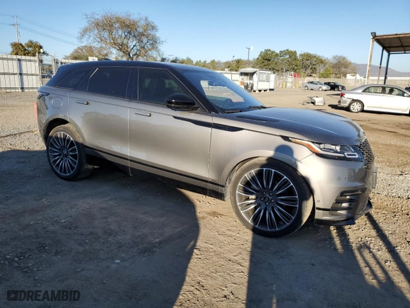 2019 Land Rover Range Rover Velar R-Dynamic SE with VIN SALYL2FV0KA225811, listed as a Copart auction lot 46342295 with 36,071 mi miles and Salvage Title. Bid and sale history available at carsss.com. Image 4.