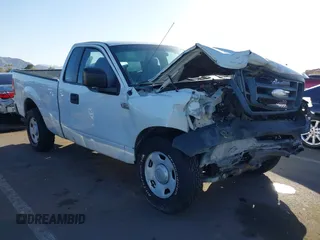 2008 Ford F-150 XL with VIN 1FTRF14V48KD70417, listed as a IAAI auction lot 41763174 with 109,807 mi miles. Bid and sale history available at carsss.com. Image 1.