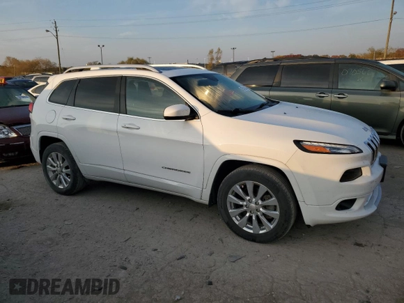 2018 Jeep Cherokee Overland with VIN 1C4PJMJX0JD593786, listed as a Copart auction lot 75319844 with 69,761 mi miles and Salvage Title. Bid and sale history available at carsss.com. Image 4.