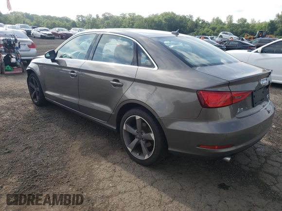 2015 Audi A3 Premium Plus with VIN WAUEFGFFXF1116380, listed as a Copart auction lot 63650445 with 117,910 mi miles and Salvage title. Bid and sale history available at DreamBid. Image 2.