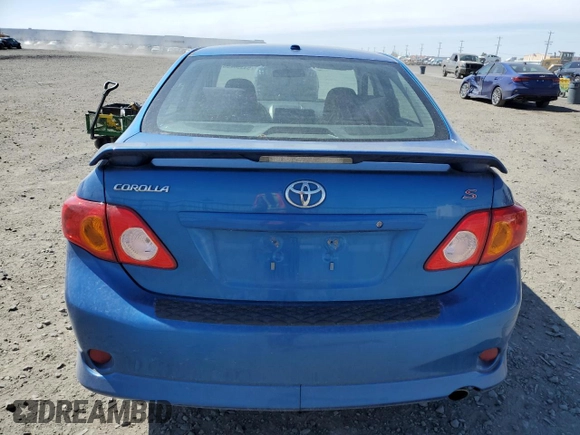 2009 Toyota Corolla with VIN 1NXBU40E79Z034678, listed as a Copart auction lot 53390285 with 173,593 mi miles and Salvage Title. Bid and sale history available at carsss.com. Image 6.