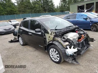 2017 Nissan LEAF SL with VIN 1N4BZ0CP7HC301775, listed as a Copart auction lot 58201223 with 56,662 mi miles. Bid and sale history available at carsss.com. Image 4.
