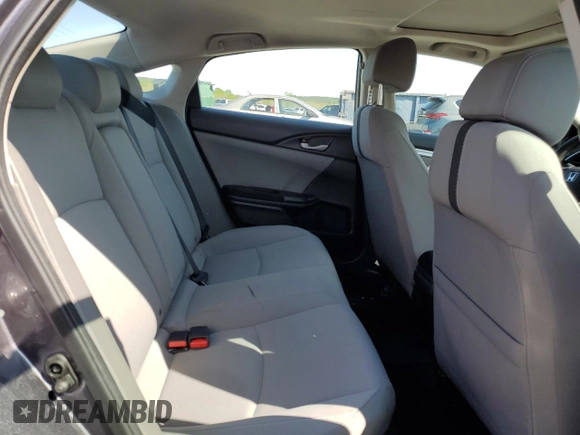 2018 Honda Civic EX with VIN 19XFC2F76JE027598, listed as a Copart auction lot 52301385 with 128,854 mi miles and Salvage Title. Bid and sale history available at DreamBid. Image 10.