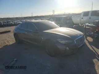 2020 Genesis G70 2.0T with VIN KMTG44LA1LU045249, listed as a Copart auction lot 82020724 with 37,575 mi miles and Salvage Title. Bid and sale history available at DreamBid. Image 4.