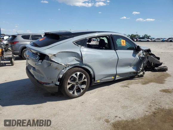 2024 Ford Mustang Mach-E Select with VIN 3FMTK1R45RMA37201, listed as a Copart auction lot 50457255 with Not Provided miles and Non Repairable. Bid and sale history available at DreamBid. Image 3.