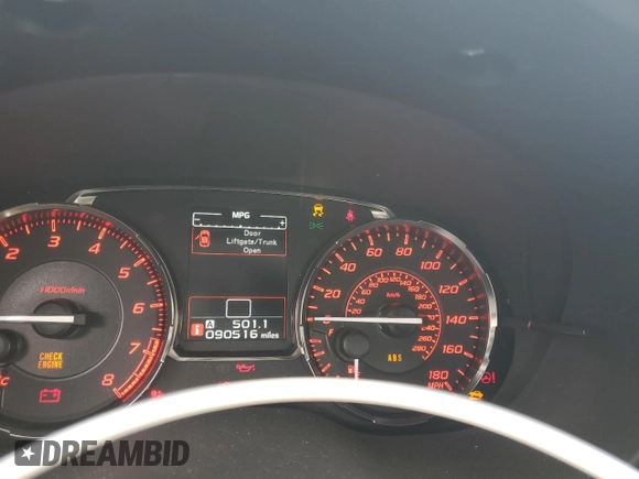 2015 Subaru WRX Premium с VIN JF1VA1F65F9817611, выставлен на аукционе Copart как лот 56483685 с пробегом 90 516 миль миль и Списание • Salvage title. История ставок и продаж доступна на DreamBid. Изображение 9.