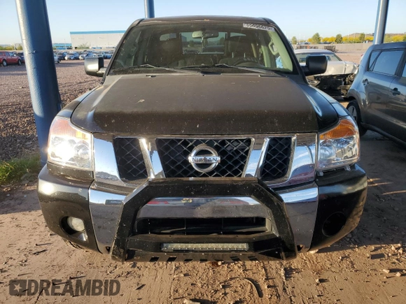 2012 Nissan Titan SV with VIN 1N6BA0ED5CN302776, listed as a Copart auction lot 55096625 with 128,484 mi miles and Salvage title. Bid and sale history available at DreamBid. Image 5.