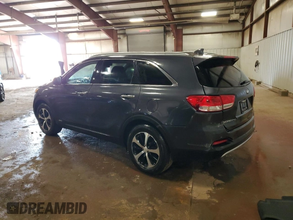 2016 Kia Sorento EX with VIN 5XYPHDA18GG028395, listed as a Copart auction lot 49079815 with 125,643 mi miles and Salvage Title. Bid and sale history available at DreamBid. Image 2.