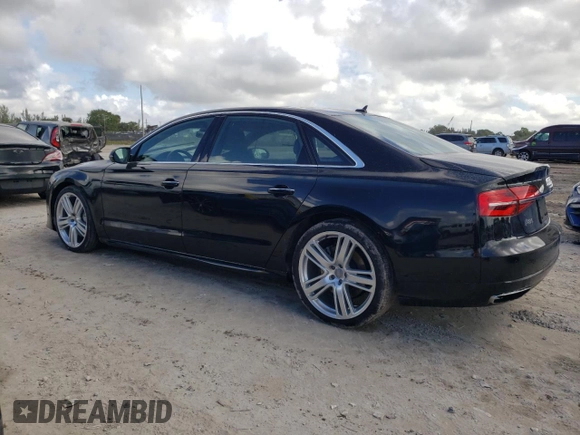 2016 Audi A8 L 4.0T Sport with VIN WAU43AFD3GN012923, listed as a Copart auction lot 73294802 with 24,522 mi miles. Bid and sale history available at carsss.com. Image 2.