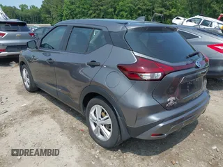2021 Nissan Kicks S with VIN 3N1CP5BV7ML540701, listed as a IAAI auction lot 42376883 with 18,004 mi miles and . Bid and sale history available at DreamBid. Image 3.