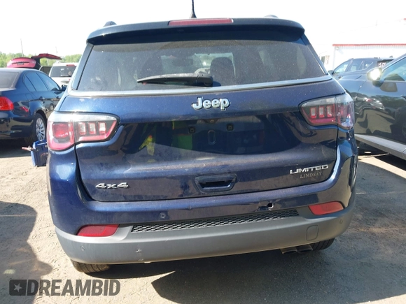 2019 Jeep Compass Limited with VIN 3C4NJDCB1KT680147, listed as a IAAI auction lot 42117481 with 132,743 mi miles and . Bid and sale history available at DreamBid. Image 15.
