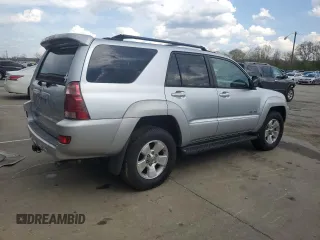 2004 Toyota 4Runner SR5 with VIN JTEBU14R740045045, listed as a Copart auction lot 52550935 with 253,065 mi miles and Salvage Title. Bid and sale history available at DreamBid. Image 3.
