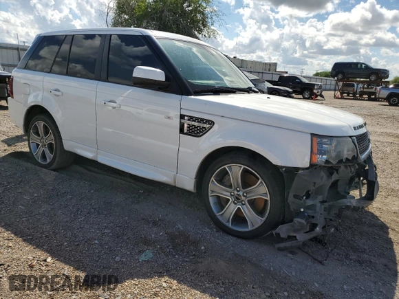 2012 Land Rover Range Rover Sport SC Autobiography with VIN SALSP2E49CA731321, listed as a Copart auction lot 72613924 with 167,083 mi miles and Salvage title. Bid and sale history available at DreamBid. Image 4.