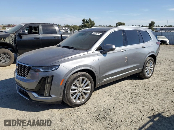 2021 Cadillac XT6 Premium Luxury with VIN 1GYKPCRS6MZ182812, listed as a Copart auction lot 72259754 with 39,451 mi miles and Salvage Title. Bid and sale history available at carsss.com. Image 1.