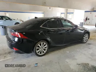 2015 Lexus IS 250 with VIN JTHBF1D25F5081824, listed as a Copart auction lot 60650895 with 96,211 mi miles and Salvage title. Bid and sale history available at DreamBid. Image 3.