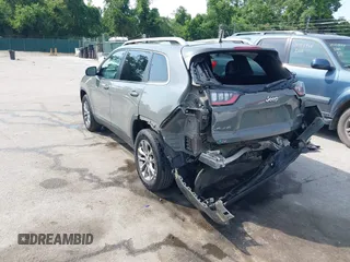 2020 Jeep Cherokee Latitude Plus with VIN 1C4PJMLB0LD651125, listed as a IAAI auction lot 42480253 with 105,649 mi miles and . Bid and sale history available at DreamBid. Image 3.