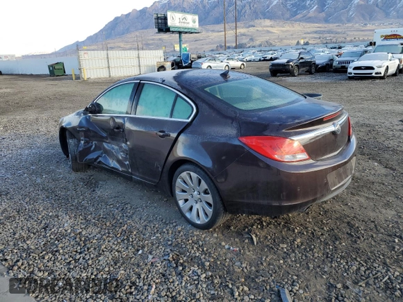 2011 Buick Regal CXL Turbo TO7 with VIN W04G15GVXB1066038, listed as a Copart auction lot 85979494 with 106,450 mi miles and Salvage Title. Bid and sale history available at carsss.com. Image 2.