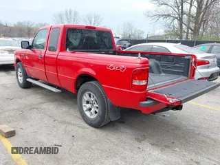 2009 Ford Ranger XLT with VIN 1FTZR45E39PA58729, listed as a IAAI auction lot 41875721 with 130,597 mi miles. Bid and sale history available at carsss.com. Image 3.