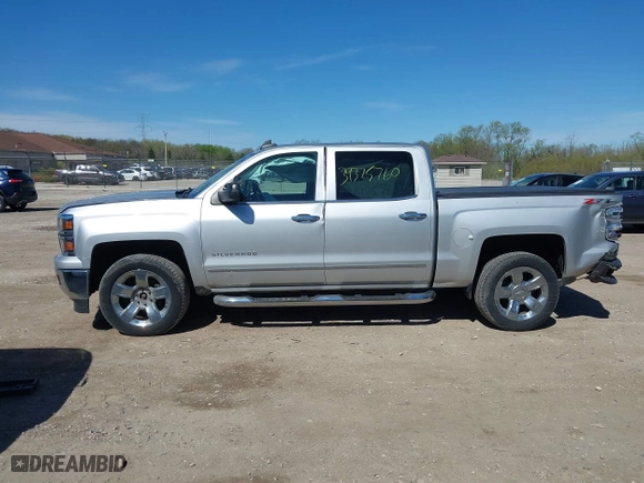 2015 Chevrolet Silverado 1500 LTZ with VIN 3GCUKSEC9FG304619, listed as a IAAI auction lot 39325760 with 161,819 mi miles. Bid and sale history available at carsss.com. Image 14.