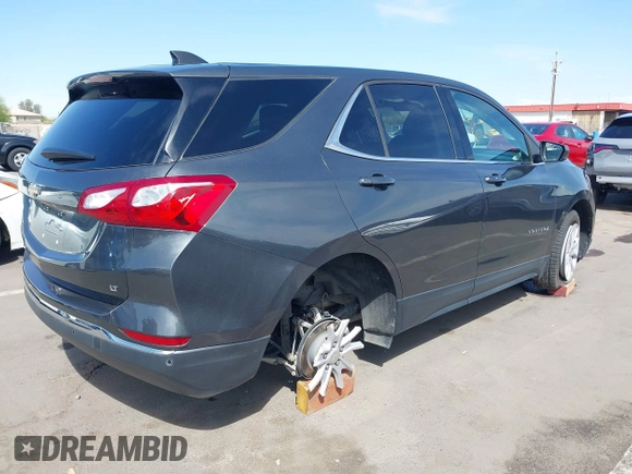 2020 Chevrolet Equinox LT with VIN 3GNAXKEV7LL341152, listed as a IAAI auction lot 41934001 with 87,246 mi miles and . Bid and sale history available at carsss.com. Image 4.
