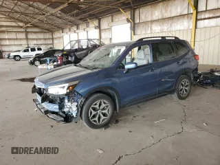 2021 Subaru Forester Premium with VIN JF2SKAJC2MH528875, listed as a Copart auction lot 62951235 with 47,414 mi miles and Salvage title. Bid and sale history available at DreamBid. Image 1.