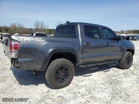 2021 Toyota Tacoma 2WD SR5 with VIN 5TFAZ5CN1MX100782, listed as a Copart auction lot 48333265 with 24,231 mi miles and Salvage Title. Bid and sale history available at carsss.com. Image 3.